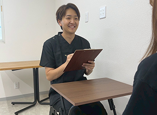 問診票の記入・カウンセリング